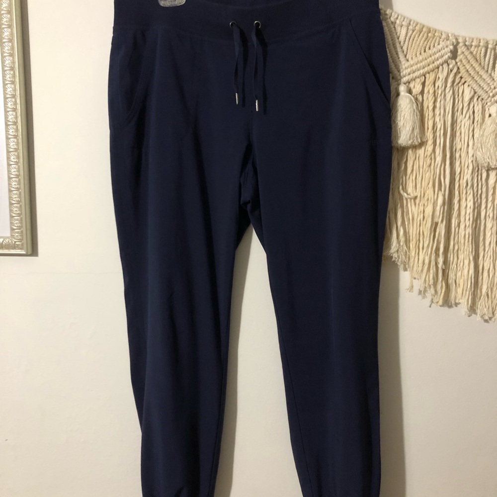 Athleta Navy Drawstring Jogger Pants